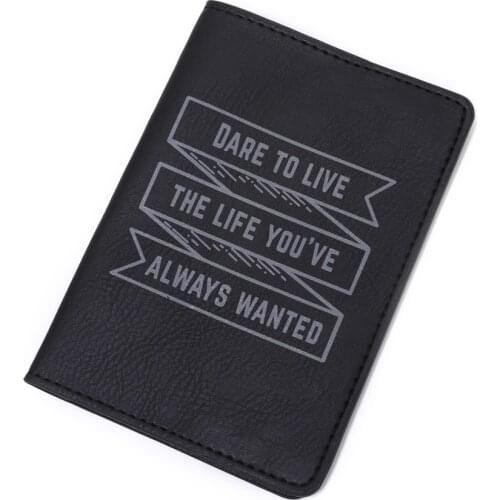 Passport Cover Factory Outlet Card Case Women Men Travel Credit Card Holder Travel ID&Document Passport Holder CH09B