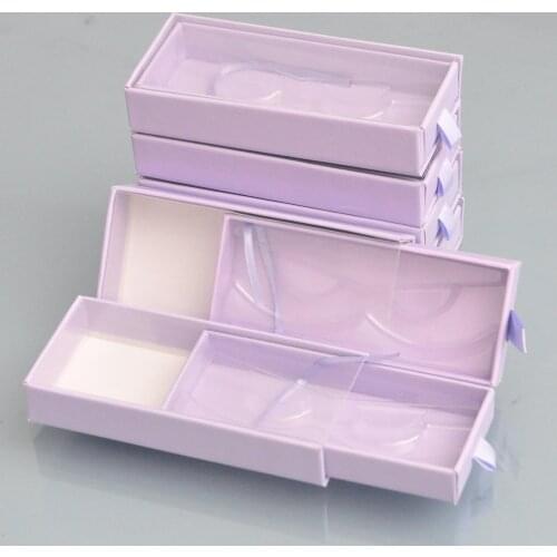 Wholesale Eyelashes box package Makeup Custom Logo lashes Mink 25mm Faux cils False Eyelash Packaging Case Empty box Vendors