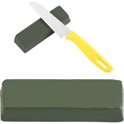 Knife Sharpener Polishing Paste Green Buffing Compound Grinding Paste Knife Blade DIY Abrasives Paste Green Polishing Paste