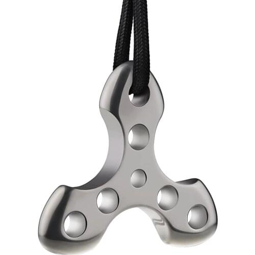 Titanium Alloy TC4 Triangle Keychain EDC Tool for Self-Defence Window Glass Breaker