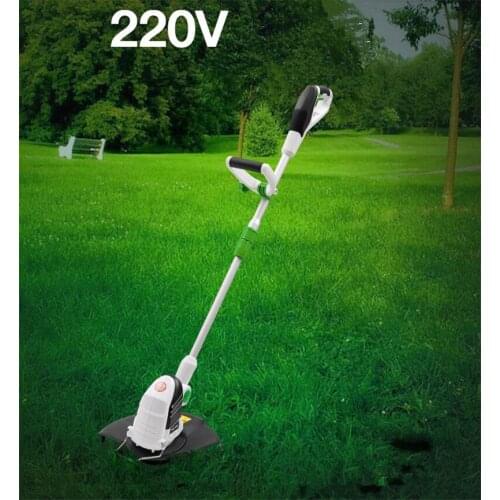 Grass Trimmer 220v Electric Home Lawn Machine Cutting 280w 550w Power Garden Tool Set