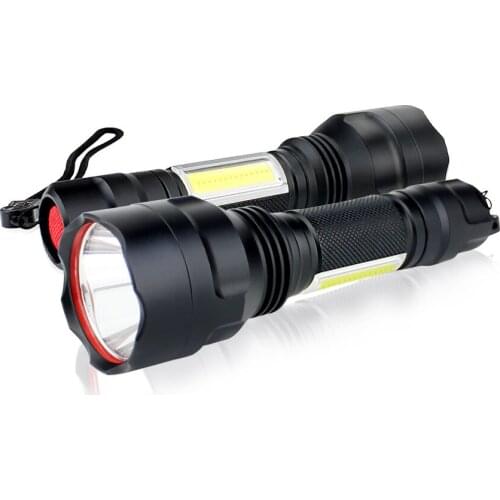 Waterproof High Power Led Flashlights Tactical Flashlight Lantern Camping Lantern Torch Light Rechargeable LED Flashlight