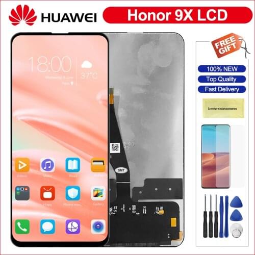 6.59'' Original Lcd For Huawei Honor 9X / Honor 9X Premium STK-LX1 LCD Display Touch Screen Digitizer Assembly For Honor 9X