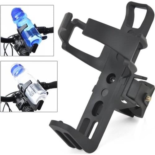 2021 Bicycle Cup Holder Motorcycle Bike Drink Bottle Holder Durable Water Coffee Bottles Clip Mount Stand Road Bikes Cup Holder