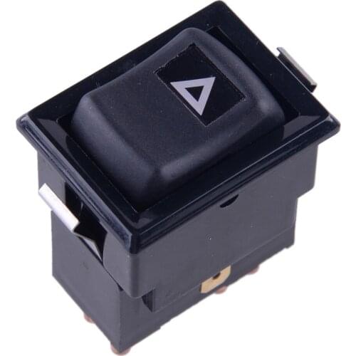 7 Pins Car Accessories Hazard Warning Light Lamp Switch Fit for Land Rover Defender 90 110 130 Models YUF101490