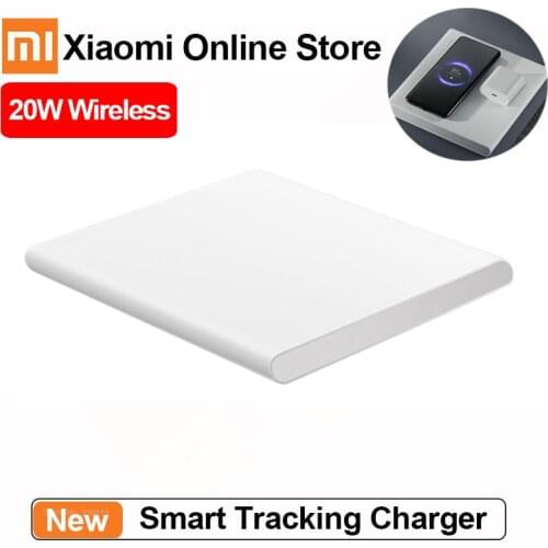 Xiaomi Smart Tracking Wireless Charger 20W Max Wireless Charger For Xiaomi 10 Pro oneplus 8 Portable Wireless Charger