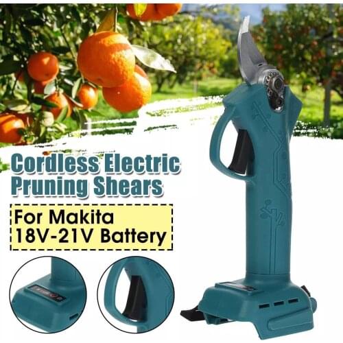 Electric Pruning Shears Cordless Pruning Shears Garden Tools For Makita 18V-21V Battery (No included) Branch Cutter Rechargeable