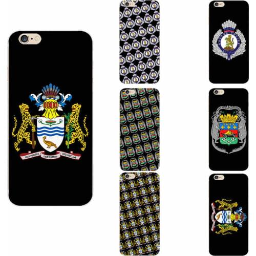 Custom Guyana National Icon Leopard Theme TPU Phone Cases For iPhone 6 7 8 S XR X Plus 11 Pro Max
