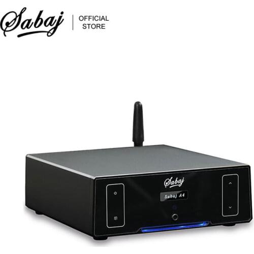 Sabaj A4 HIFI Class D Digital Amplifier Audio Stereo AMP DPS Technology Bluetooth 4.2 Output 80Wx2 Support apt-X Coaxial Optical