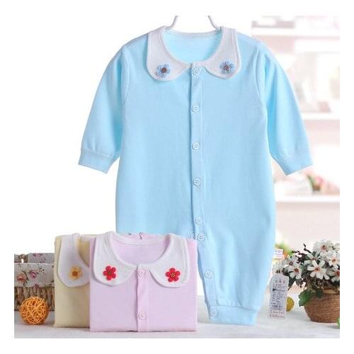 Baby Rompers One-Pieces Baby Clothing Mother & Kids cotton baby girl rompers baby apparel newborn clothing unisex