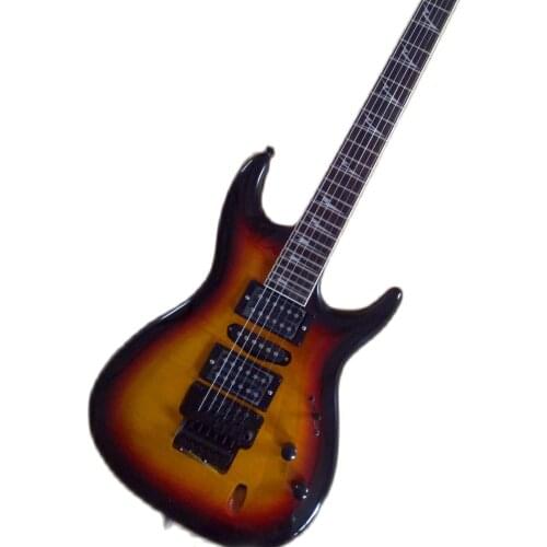 Double rocker electric guitar professional level playing 6 string guitar