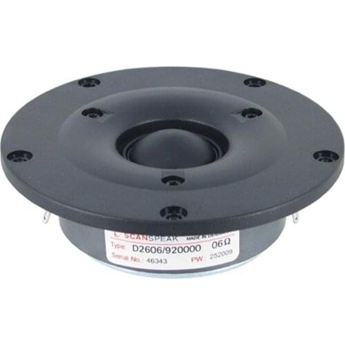 Hf-234 HiFi Speakers 1 Inch Coated Textile Diaphragm Tweeter Unit/d2606920000/ 6 Ohm 91.4db