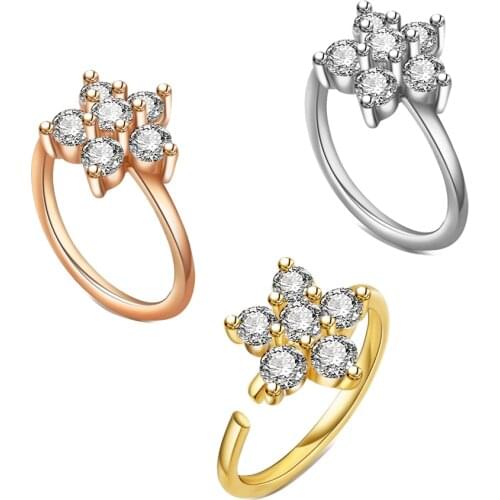 20g Copper Nose Ring Hoop For Women Septum Hoop Nose Ring Cartilage Earring Daith Clicker Body Piercing Jewelry For Nose