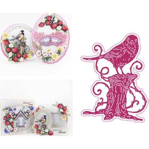 Little bird Metal Cutting Dies for DIY Scrapbooking Crafts Dies Cut Stencils Maker Photo Album Template Handmade Decoration 2021