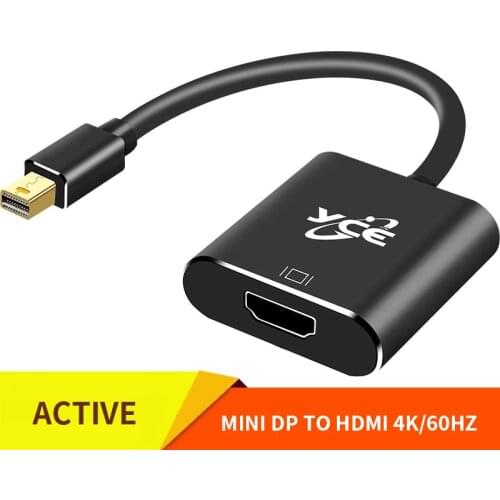 Mini DP to HDMI Adapter 4K 30HZ Cable Minifit Converter HD Adaptador Male to Female Computer Accessories Digital Cable