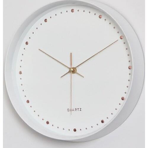 Nordic Simple Wall Clock Creative Display Silent Modern Design Wall Clock Living Room Orologio Da Parete Home Decor DL60WC