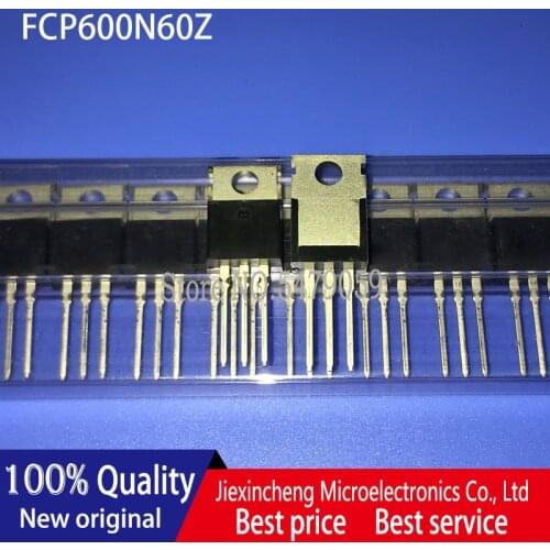 New original FCP600N60Z 600N60Z 600V 7.4A MOSFET TO220