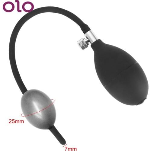 OLO Dilators Inflatable Men Masturbation Penis Plug Sex Toys For Men Gay Adult Games Male Urethral Catheter Urethral Sound