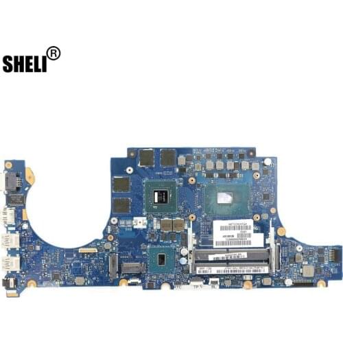 P6C99 / 0P6C99 / CN-0P6C99 - Genuine DDR4 Laptop Motherboard BCV00 LA-D991P w/ i5-6300HQ + N16P-GT-A2 for Dell Inspiron 7566