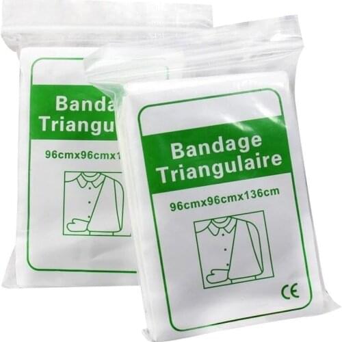 First Aid Non-woven Triangle Bandage Wrapping Fixed Gauze