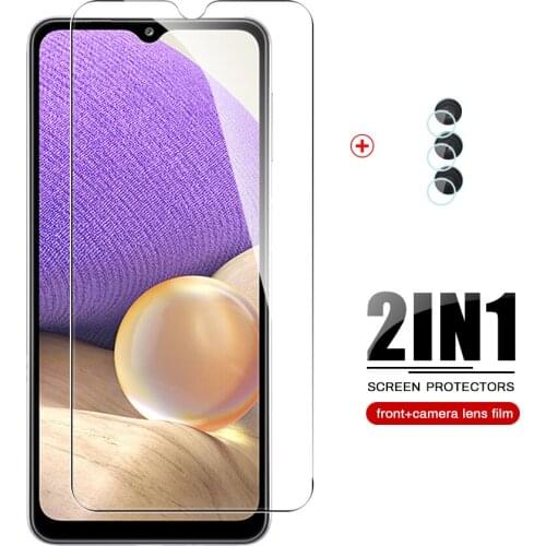 Full Cover Tempered Glass Protector For Samsung Galaxy A32 5G Camera Lens Protective Glas For GalaxyA32 Cover Film SM-A326B 6.5"