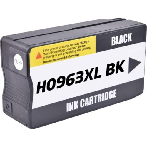 For hp 963XL compatible Black cartridge for HP OfficeJet Pro 9010 9012 9013 9014 9015 9016 9018 9019 9020 9022 9023 9025 9026
