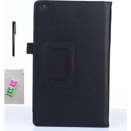 Case for Lenovo Tab 3 8 TB3-850M/850F Slim Stand Cover PU Leather Cases for Lenovo Tab 2 A8-50 A8-50F A8-50LC 8.0" + Film + Pen