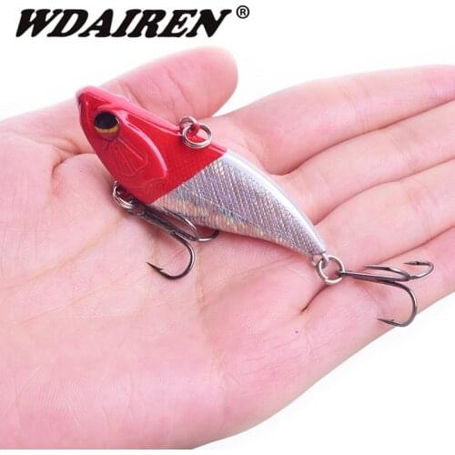 WDAIREN 60mm 14g Sinking VIB Fishing Lures Pesca Isca Artificial Bait Winter Ice Fishing Hard Bait Crankbait Swimbait Tackle