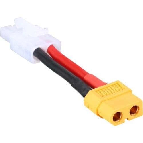 XT60 Female to Tamiya Female Adapter Connector XT-60 Turnigy Zippy Battery 3CM fits Turnigy and Zippy Battery Packs