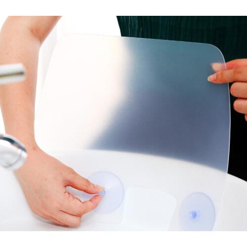 1PC Kitchen Tool Japanese Style Water Splash Sucker Sink Flaps Kitchen Accessiors Sink Wash Basin PVC Flaps White Color