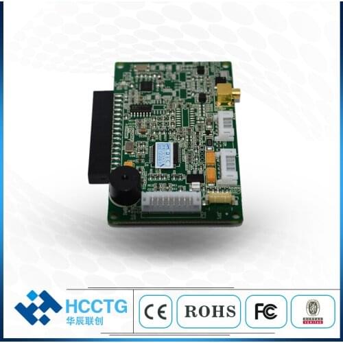 13.56mhz 2 PSAM RS232 / USB RFID POS Access Control Reader EMV NFC Module HCC-T10-DC1