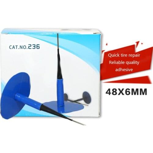 24pcs Tyre Puncture Repair Tubeless Wired Mushroom Plug Patch Kit 48*6mm for Car Motorcycle Car Repair Tool