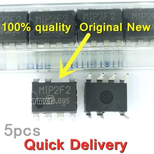 5pcs/lot 100%Original New MIP2F2 MIP2F20MSSCF DIP-7 Power Management Chip Best Quality