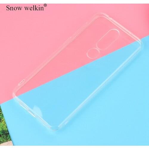 For Nokia 6.1 / 6 2018 Transparent Silicone Soft TPU Ultra Thin Phone Case For Nokia 6.1 Plus / X6 5.8 inch Cases Back Cover