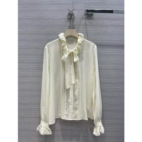 Fomolayime Openwork Blouses