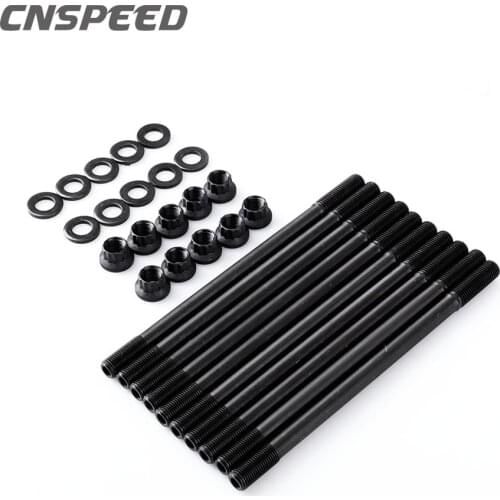 For 208-4304 Cylinder Head Stud Kit For Honda Prelude H22A1 H22A4 2.2 H22 VTEC