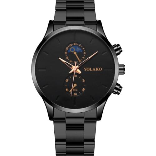 Magicshark Mens Stainless Steel Watch