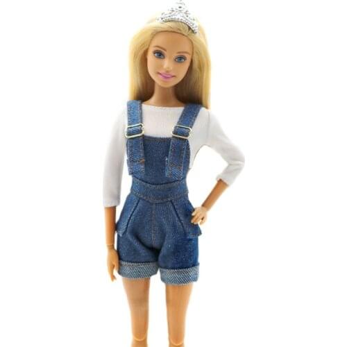 Fantasy Princess Dress Outfits for Barbie BJD Doll Clothes Accessories Play House Dressing Up