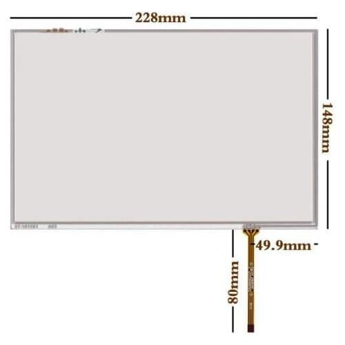 New 10.1 inch stylus screen 16:10 HD IPS screen touch screen 228*148