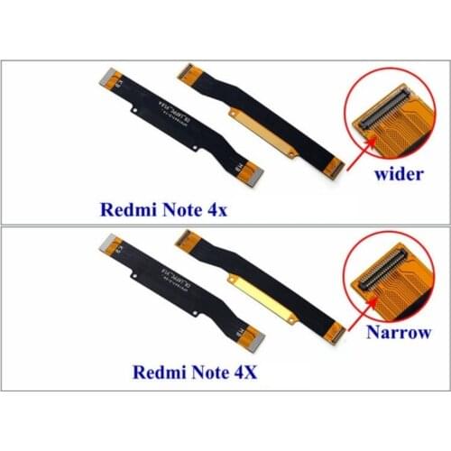 New Ribbon Connector Main Flex Cable for Xiaomi Redmi Note 4X 4Xpro Phone