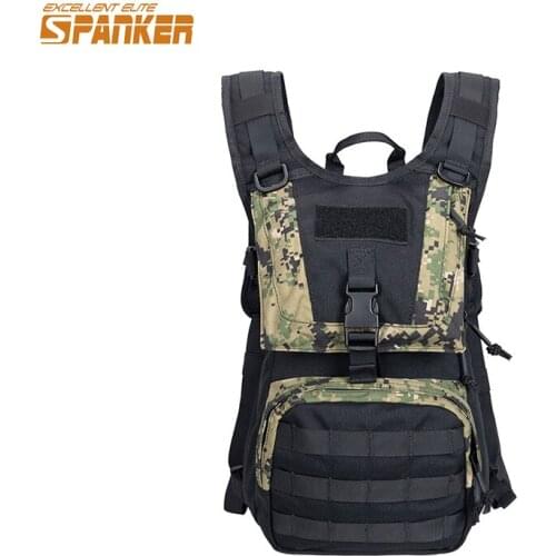 EXCELLENT ELITE SPANKER Military MOLLE Hydration Backpack Hunting Dual-Use terms EDC Bag Tactical Waterproof Hiking Backpacks