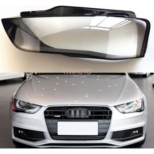 Headlamp Lens For Audi A4L 2013 2014 2015 Headlight Cover Car Replace Front Auto Shell