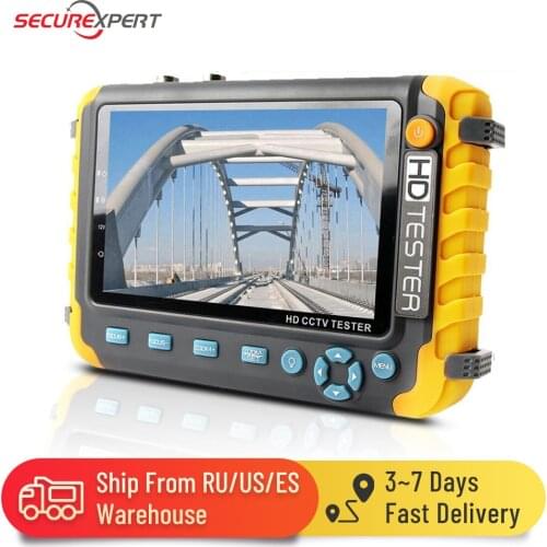 5inch 8MP cctv tester monitor for camera mini monitor cctv tester monitor video camera tester ahd monitor poe tester monitors