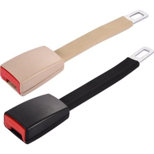 1pcs Car Seat Belt Clip Extender Safety Seatbelt Lock Buckle Plug Thick Insert Socket Seatbelt Buckle Car Interior Accessories