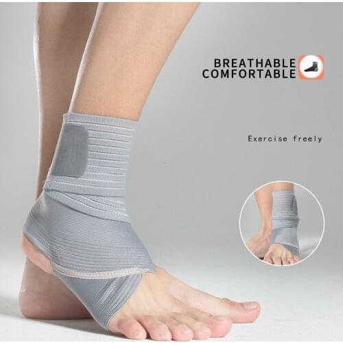 1 Pair Ankle Bandage ProtectionCompression Ankle Support Strap Foot Fixed Brace Guard Injury Strain Fitness Running Sport Safety