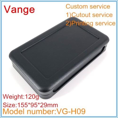 1pcs/lot electronic case project box 155*95*29mm ABS plastic carrying case diy for digital player device
