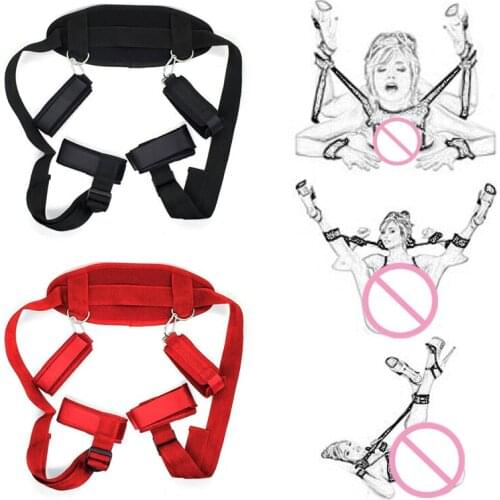 18+ Sex Toys For Women Leather With Plush Handcuffs Whip Nipple Clamps Rope Bdsm Bondage Set Female Adult Games Goods for Adult