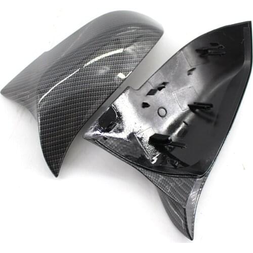 2 Pcs Rear Mirror Covers Cap 51167292745 for BMW E84 F20 F21 F22 F30 F32 M3