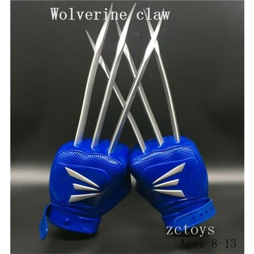 2020 2Pcs/Set 1: 1 Cosplay X-Men Wolverines Claws Logan Blade Claw Prop Super Hero Leg Paw Toy Gift Model Arms