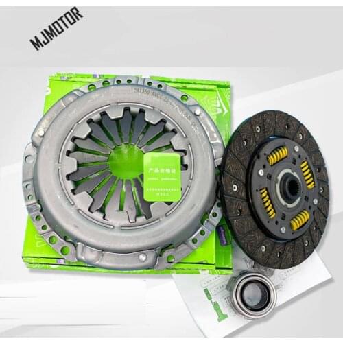 3pcs/kit Clutch Pressure Plate / Clutch Disc / Release Bearing for Chinese CHERY Fulwin2 A5 E5 1.5L Enigne Auto car motor part